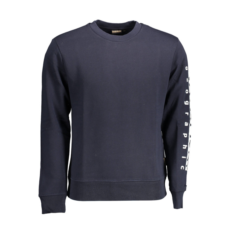 NAPAPIJRI SWEATSHIRT WITHOUT ZIP MAN BLUE