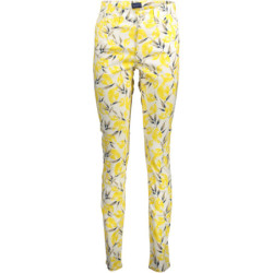 GANT WOMEN'S WHITE TROUSERS