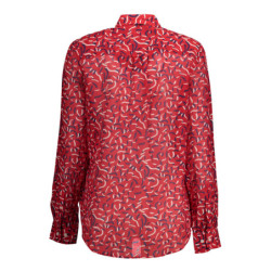 CHEMISE MANCHES LONGUES GANT FEMME ROUGE