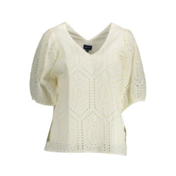 GANT T-SHIRT MANCHES COURTES FEMME BLANC