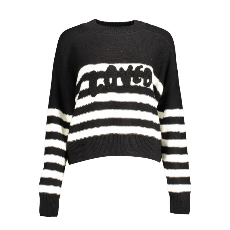 DESIGUAL PULL FEMME NOIR