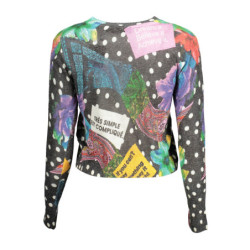 DESIGUAL PULL FEMME NOIR
