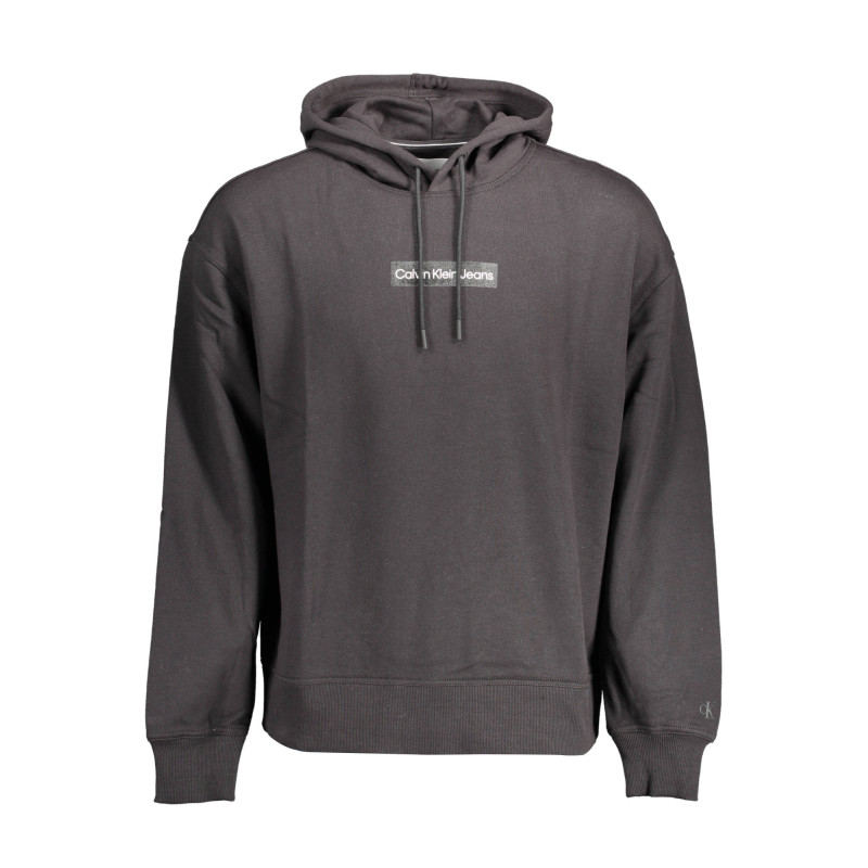 CALVIN KLEIN SWEAT SANS ZIP HOMME NOIR