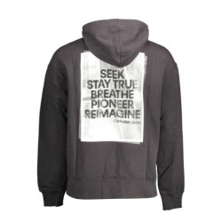 CALVIN KLEIN SWEAT SANS ZIP HOMME NOIR