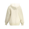 CALVIN KLEIN SWEATSHIRT WITH ZIP WOMAN BEIGE