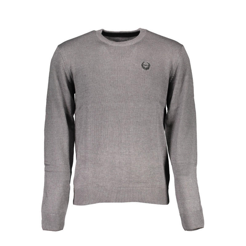 GIAN MARCO VENTURI MEN'S GRAY SWEATER