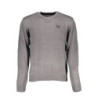 GIAN MARCO VENTURI MEN'S GRAY SWEATER