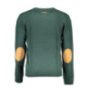 GIAN MARCO VENTURI MEN'S GREEN SWEATER