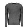 NAPAPIJRI MEN'S GRAY SWEATER