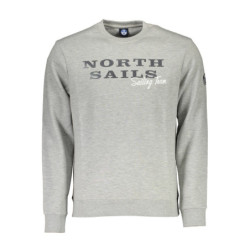 NORTH SAILS SWEAT SANS ZIP HOMME GRIS