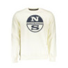 SWEAT-SHIRT HOMME BLANC SANS ZIP NORTH SAILS