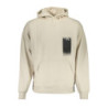 CALVIN KLEIN SWEAT SANS ZIP HOMME BEIGE