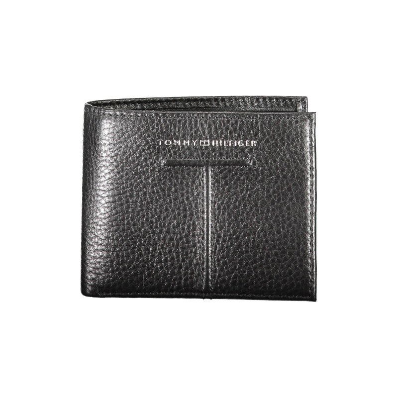 TOMMY HILFIGER BLACK MAN WALLET