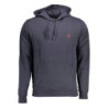 SWEAT-SHIRT US POLO SANS ZIP BLEU HOMME