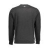 SWEAT-SHIRT US POLO SANS ZIP NOIR HOMME