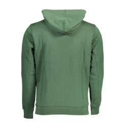 US POLO SWEATSHIRT WITHOUT ZIP GREEN MAN