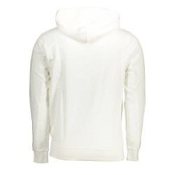 SWEAT-SHIRT US POLO SANS ZIP BLANC HOMME