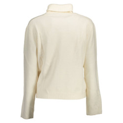 US WHITE WOMEN'S POLO SWEATER