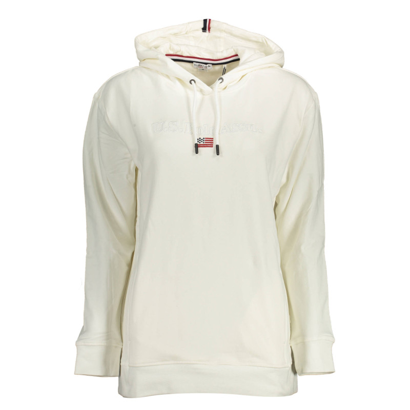 SWEAT-SHIRT US POLO SANS ZIP FEMME BLANC