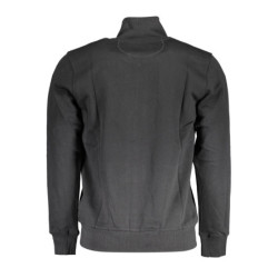SWEAT-SHIRT HOMME ZIPPÉ NOIR LA MARTINA