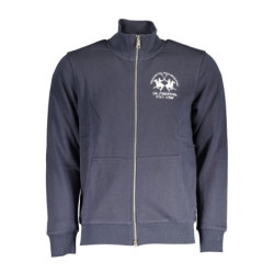 SWEAT-SHIRT ZIPPÉ HOMME LA MARTINA BLEU
