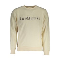 SWEAT-SHIRT HOMME LA MARTINA BLANC SANS ZIP
