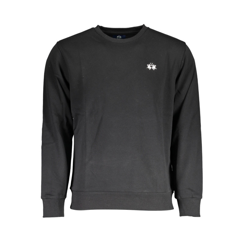 LA MARTINA SWEATSHIRT WITHOUT ZIP BLACK MAN