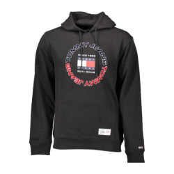 TOMMY HILFIGER SWEATSHIRT WITHOUT ZIP BLACK MAN