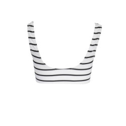 KARL LAGERFELD BEACHWEAR SWIMSUIT TOP WOMAN WHITE