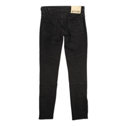 JOHN GALLIANO WOMEN'S BLACK TROUSERS
