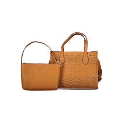 GUESS JEANS WOMEN'S BAG BROWN
