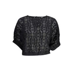 T-SHIRT MANCHES COURTES FEMME NOIR DESIGUAL