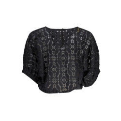 T-SHIRT MANCHES COURTES FEMME NOIR DESIGUAL