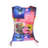 DÉBARDEUR FEMME DESIGUAL BLEU