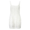 ROBE COURTE FEMME DESIGUAL BLANCHE