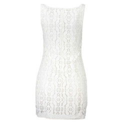 ROBE COURTE FEMME DESIGUAL BLANCHE