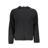 CALVIN KLEIN MEN'S BLACK ZIPPED SWEATSHIRT