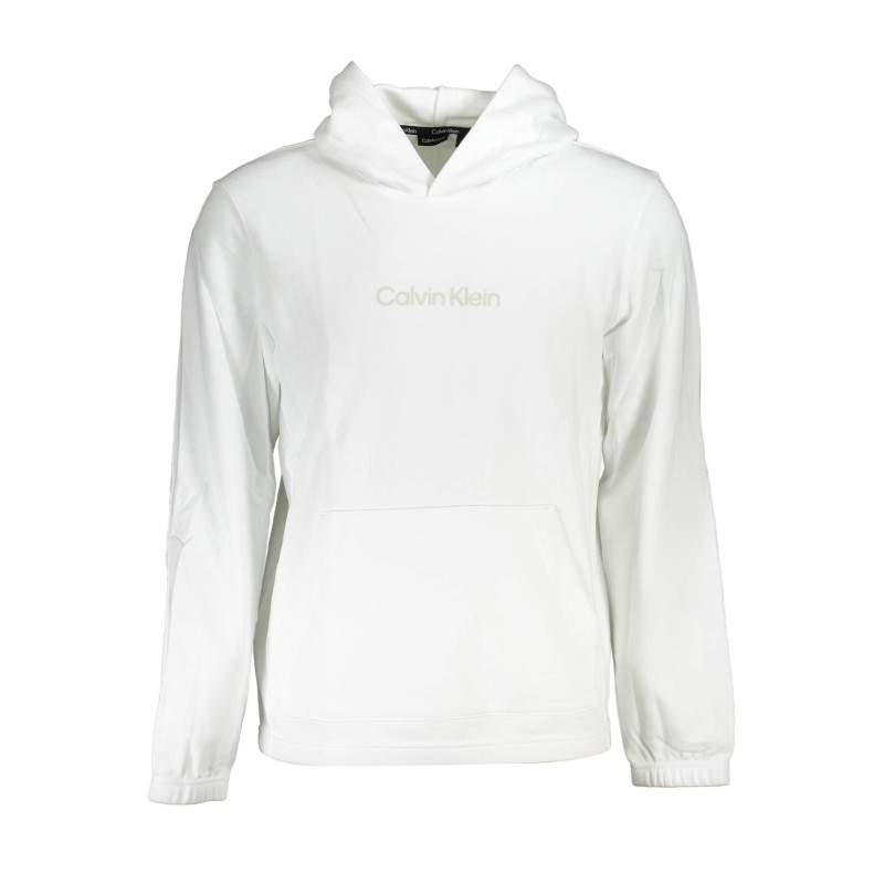 SWEAT-SHIRT HOMME BLANC SANS ZIP CALVIN KLEIN