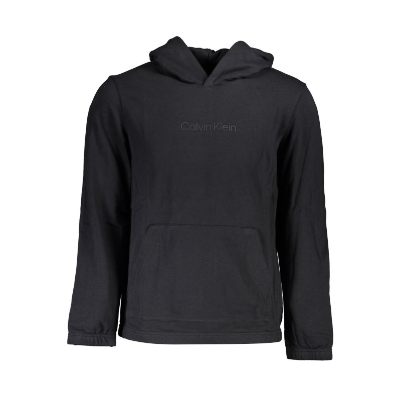 CALVIN KLEIN SWEAT SANS ZIP NOIR HOMME