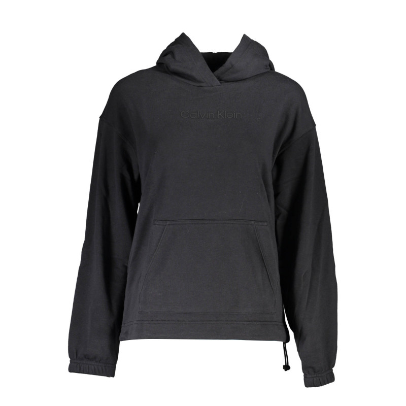 CALVIN KLEIN SWEAT-SHIRT FEMME SANS ZIP NOIR