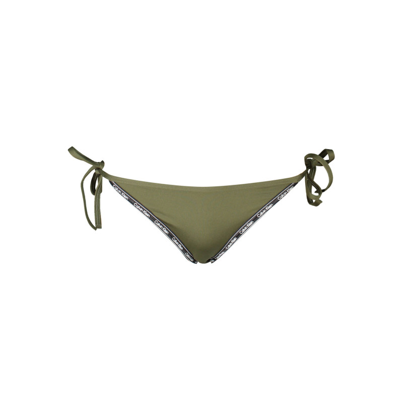 CALVIN KLEIN BAS DE MAILLOT DE BAIN FEMME VERT