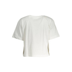 DESIGUAL T-SHIRT MANCHES COURTES FEMME BLANC