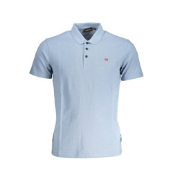 NAPAPIJRI POLO MANCHES COURTES HOMME BLEU CLAIR