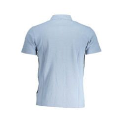 NAPAPIJRI POLO SHORT SLEEVE MAN LIGHT BLUE