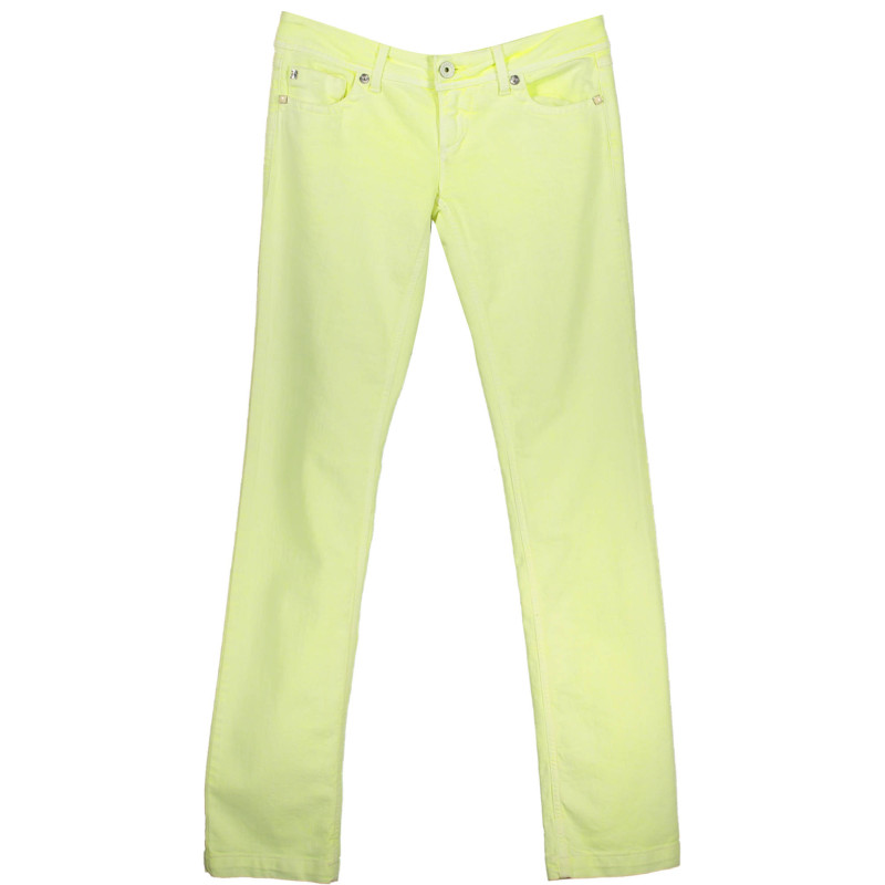 PANTALON FEMME RE-START JAUNE