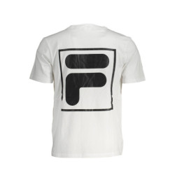 FILA T-SHIRT MANCHES COURTES HOMME BLANC