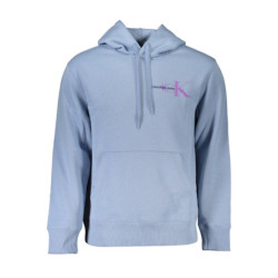 CALVIN KLEIN SWEAT SANS ZIP HOMME BLEU