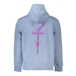CALVIN KLEIN BLUE MAN SWEATSHIRT WITHOUT ZIP