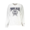 TOMMY HILFIGER WOMEN'S WHITE SWEATSHIRT WITHOUT ZIP
