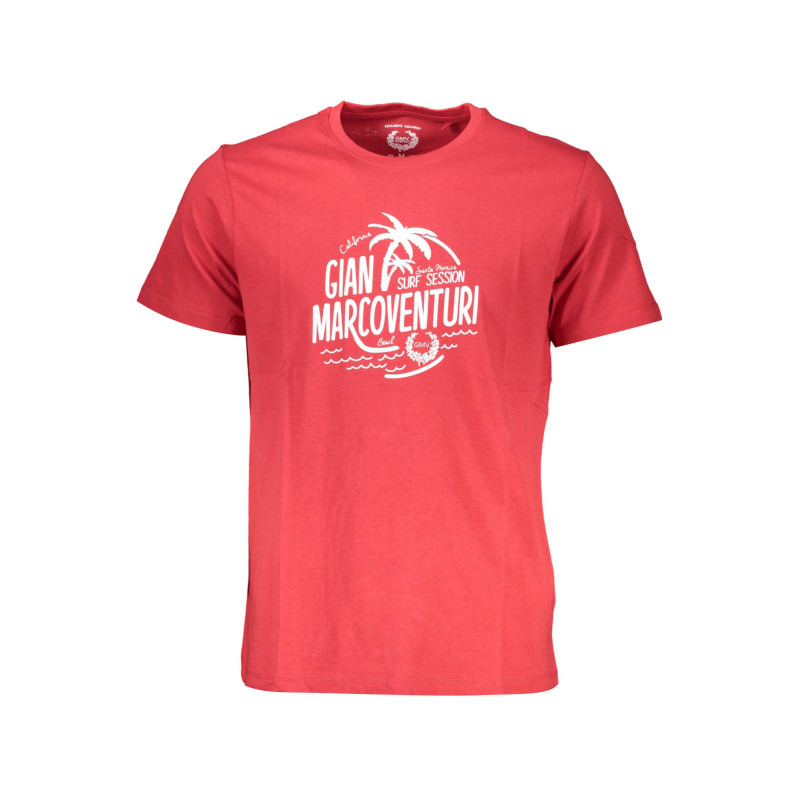 GIAN MARCO VENTURI T-SHIRT MANCHES COURTES HOMME ROUGE